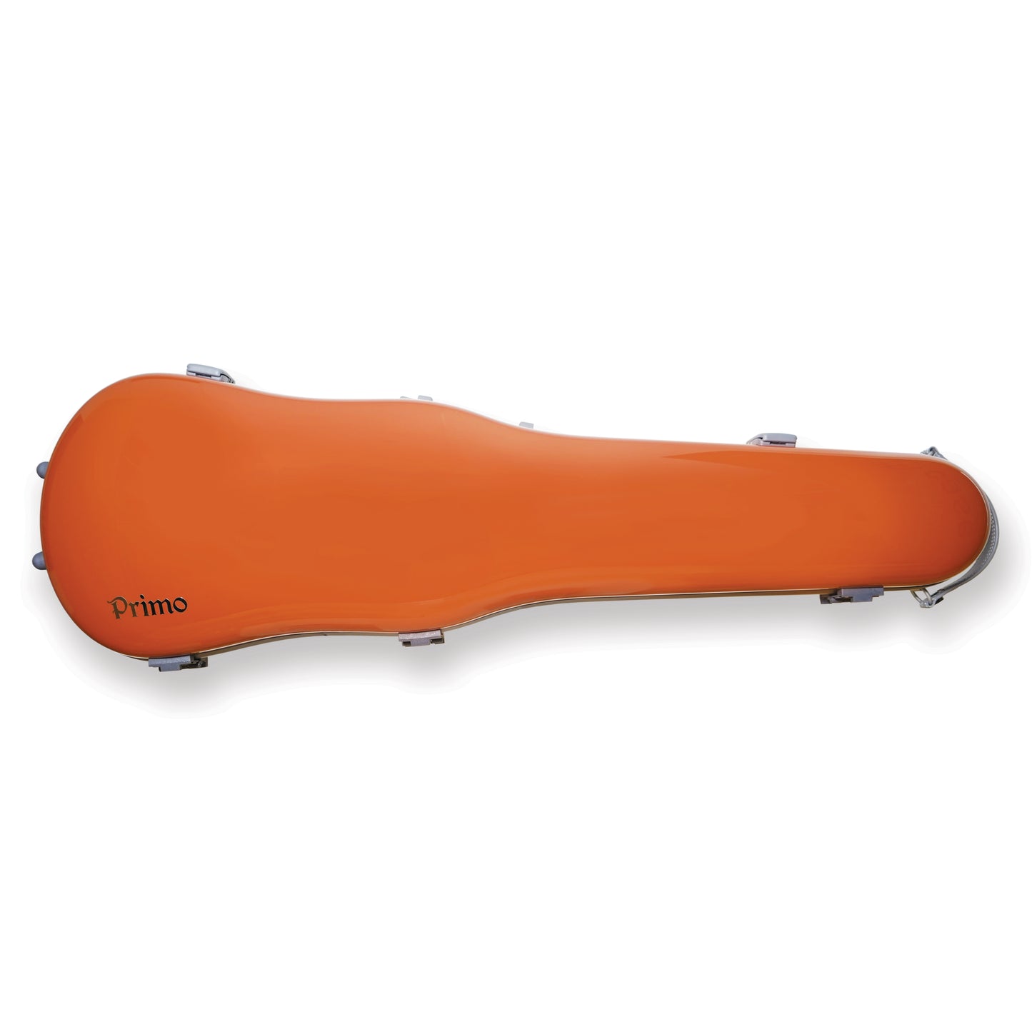 Primo CN-6185 Carbon Fibre Shaped Violin Case-Burnt-Orange